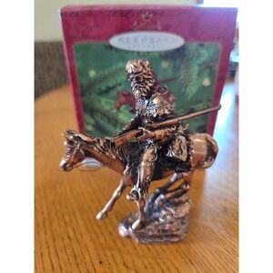 Hallmark Keepsake Ornament Mountain Man The Old West Collector Series 2000